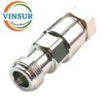 11121029 -- RF CONNECTOR - 50OHMS , N FEMALE , STRAIGHT , CLAMP TYPE , 1/2 INCH FLEXIBLE FEEDER CABLE