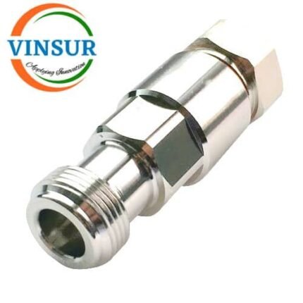 1112102J -- RF CONNECTOR - 50OHMS , N FEMALE , STRAIGHT , CLAMP TYPE , 1_2 INCH SUPER FLEX FEEDER CABLE