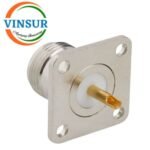 11121BI0 -- RF CONNECTOR - 50OHMS , N FEMALE , STRAIGHT , PANEL MOUNT , SOLDER CUP