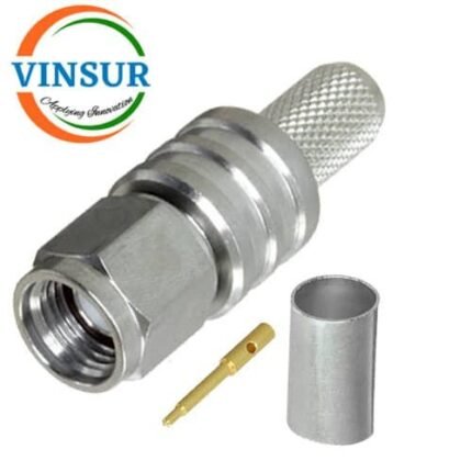 11511016-44 -- RF CONNECTOR - 50 OHMS SMA MALE STRAIGHT CRIMP TYPE LMR-240 CABLE