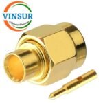 1151103D -- RF CONNECTOR - 50 OHMS SMA MALE STRAIGHT SOLDER TYPE RG402 (0.141 INCH)CABLE - Image 2