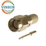 VSW250036-CN -- RF CONNECTOR - 50 OHMS SMA MALE STRAIGHT CRIMP TYPE LMR-240 CABLE