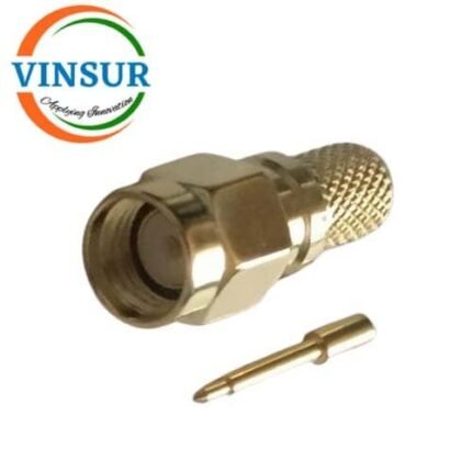 VSW250036-CN -- RF CONNECTOR - 50 OHMS SMA MALE STRAIGHT CRIMP TYPE LMR-240 CABLE
