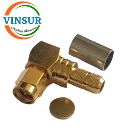 11512016-44 -- RF CONNECTOR - 50 OHMS SMA MALE RIGHT ANGLE   CRIMP TYPE LMR-240 CABLE