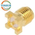 11521060 -- RF CONNECTOR - 50 OHMS , SMA FEMALE , STRAIGHT , PCB-SURFACE MOUNT - Image 3