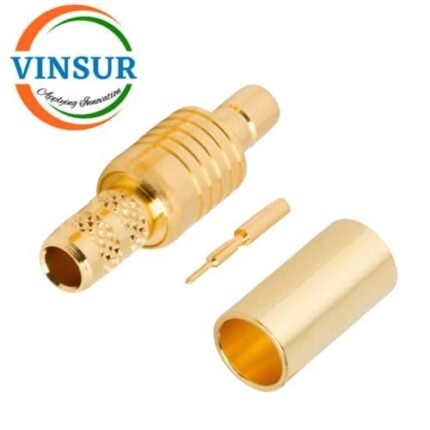 11621015 -- RF CONNECTOR - 50 OHMS , SMB FEMALE , STRAIGHT , CRIMP TYPE , RG58, RG142, LMR195 CABLE