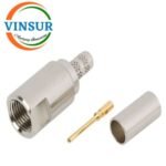 11H11015 -- RF CONNECTOR - 50 OHMS ,FME MALE , STRAIGHT , CRIMP TYPE , RG58  RG142  LMR195 CABLE - Image 2