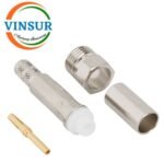 11H21015 --RF CONNECTOR - 50 OHMS ,FME FEMALE , STRAIGHT , CRIMP TYPE , RG58  RG142  LMR195 CABLE - Image 2