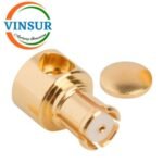 11L1203C -- RF CONNECTOR - 50 OHMS , SMP FEMALE , RIGHT ANGLE , SOLDER TYPE , RG405(0.86) CABLE