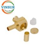 11L12014 -- RF CONNECTOR - 50 OHMS , SMP MALE , RIGHT ANGLE , CRIMP TYPE , RG316,174 CABLE - Image 2