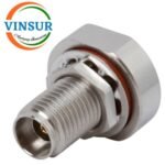 1U2123Q-- RF CONNECTOR: 50Ω , 2.92MM  FEMALE , STRAIGHT , BULKHEAD REAR MOUNT , SOLDER TYPE , 0.047 CABLE