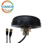 GPS ANTENNA WITH 2 CONNECTORS FOR 4G, LTE, 5G, GPS BAND