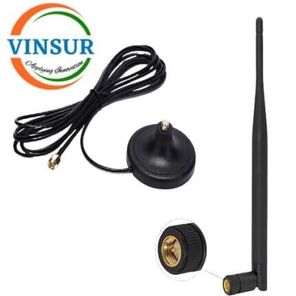 Omni Directional Rubber Duck Along With Magnetic Mount Antenna With 3meter