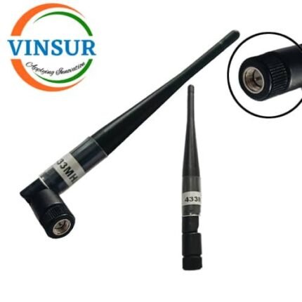 Rubber Duck ¼ Spring Antenna (443MHz SMA Male 3.6dBi)