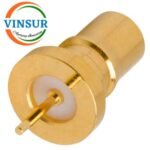 VSW-11J21041 -- RF CONNECTOR - 50 OHMS , QMA FEMALE , STRAIGHT , PCB-THROUGH HOLE - Image 2