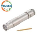 VSW-SHV-FST-CL-58 -- RF CONNECTOR - 50 OHMS , SHV FEMALE , STRAIGHT , CLAMP TYPE , RG58,/RG142/LMR200 CABLE