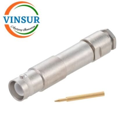 VSW-SHV-FST-CL-58 -- RF CONNECTOR - 50 OHMS , SHV FEMALE , STRAIGHT , CLAMP TYPE , RG58,/RG142/LMR200 CABLE
