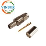 VSW250007-CN -- RF CONNECTOR - 50 OHMS SMA MALE STRAIGHT CRIMP TYPE VSW-240 CABLE (8GHz) - Image 2