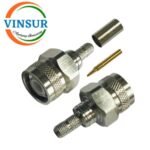 VSW250010-CN -- RF CONNECTOR - 50 OHMS , TNC MALE , STRAIGHT , CRIMP TYPE , RG58, RG142, LMR195 CABLE - Image 2