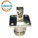 VSW250012-CN -- RF CONNECTOR - 50OHMS , N FEMALE , RIGHT ANGLE ,4-HOLE FLANGE MOUNT , SOLDER TYPE , RG402 CABLE - Image 2