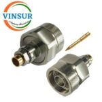 VSW250018-CN -- RF CONNECTOR - 50 OHMS N MALE STRAIGHT SOLDER TYPE FOR RG402 CABLE