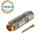 VSW250016-CN -- RF CONNECTOR - 50 OHMS SMA MALE STRAIGHT SOLDER TYPE FOR RG402 CABLE - Image 3