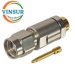VSW250016-CN -- RF CONNECTOR - 50 OHMS SMA MALE STRAIGHT SOLDER TYPE FOR RG402 CABLE - Image 2