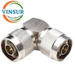 41110112-- RF ADAPTER - 50 OHMS N-TYPE MALE TO N-TYPE MALE RIGHT ANGLE ADAPTERS