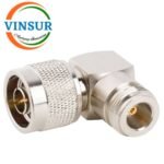 41110122-- RF ADAPTER - 50 OHMS N-TYPE MALE TO N-TYPE FEMALE RIGHT ANGLE ADAPTERS