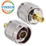 41110421-10-- RF ADAPTER – 50 OHMS, N-TYPE MALE TO SMA FEMALE STRAIGHT ADAPTERS