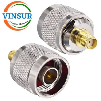 41110421-10-- RF ADAPTER – 50 OHMS, N-TYPE MALE TO SMA FEMALE STRAIGHT ADAPTERS