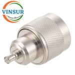 41110611 -- RF ADAPTERS - 50 OHMS MCX MALE TO N-TYPE MALE STRAIGHT ADAPTERS