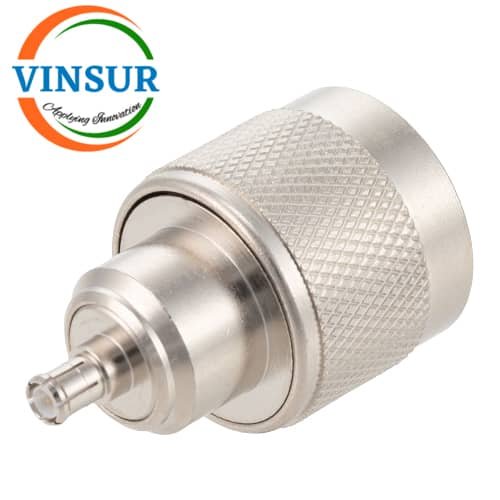 41110611 -- RF ADAPTERS - 50 OHMS,MCX MALE TO N-TYPE MALE STRAIGHT ADAPTER 41110611 -- RF ADAPTERS - 50 OHMS MCX MALE TO N-TYPE MALE STRAIGHT ADAPTERS - Image 1