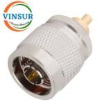 41110721-- RF ADAPTERS - 50 OHMS MMCX FEMALE TO  N-TYPE MALE STRAIGHT ADAPTERS