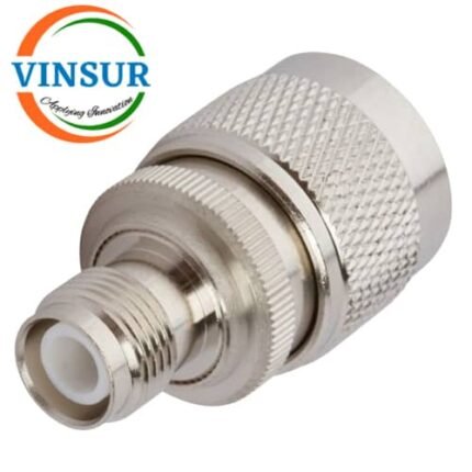 41110821-- RF ADAPTER - 50 OHMS, N-TYPE MALE TO RP TNC FEMALE STRAIGHT ADAPTERS