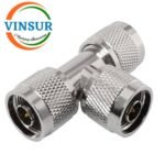 41116111 -- RF ADAPTER - 50 OHMS, N-TYPE to T-ADAPTER MALE-MALE-MALE