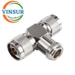 41116121 -- RF ADAPTER - 50 OHMS, N-TYPE T-ADAPTER MALE-FEMALE-MALE