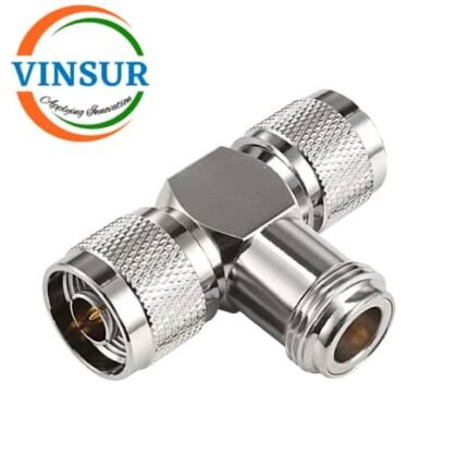 41116121 -- RF ADAPTER - 50 OHMS, N-TYPE T-ADAPTER MALE-FEMALE-MALE