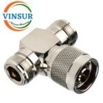 41120113 -- RF ADAPTER - 50 OHMS, N-TYPE to T -ADAPTER FEMALE-MALE-FEMALE
