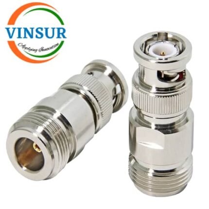 41120311 -- RF ADAPTER - 50OHMS BNC MALE TO N-TYPE FEMALE STRAIGHT ADAPTER