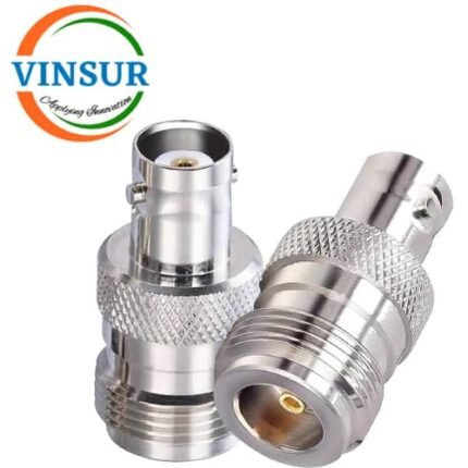 41120321-- RF ADAPTER - 50 OHMS BNC FEMALE STRAIGHT TO N-TYPE FEMALE ADAPTER