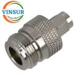41120411-- RF ADAPTER - 50 OHMS N-TYPE FEMALE TO SMA MALE STRAIGHT ADAPTER