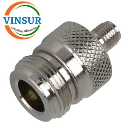 41120421-- RF ADAPTER - 50 OHMS N-TYPE FEMALE TO SMA FEMALE STRAIGHT ADAPTER