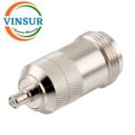 41120611-- RF ADAPTERS - 50 OHMS MCX MALE TO N-TYPE FEMALE STRAIGHT ADAPTERS