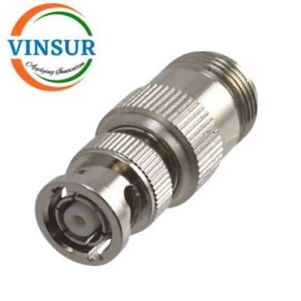 41120A11 -- RF ADAPTER - 50 OHMS RP BNC MALE TO N-TYPE FEMALE STRAIGHT ADAPTER