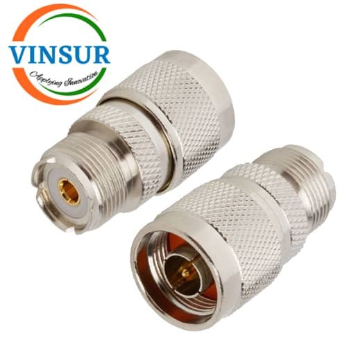 41120C21 -- RF ADAPTER - 50 OHMS, N MALE TO UHF FEMALE STRAIGHT ADAPTER 41120C21 -- RF ADAPTER - 50 OHMS, N MALE TO UHF FEMALE STRAIGHT ADAPTERS - Image 1