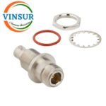 41121321-- RF ADAPTER - 50 OHMS BNC FEMALE STRAIGHT BULKHEAD TO N-TYPE FEMALE ADAPTER