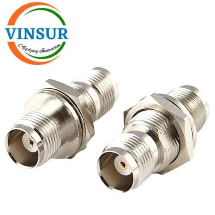 41221221-- RF ADAPTER - 50 OHMS, TNC FEMALE TO  TNC FEMALE STRAIGHT BULK HEAD ADAPTER