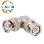 41310312 -- RF ADAPTER – 50 OHMS BNC MALE TO BNC MALE RIGHT ANGLE ADAPTER