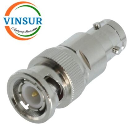 4131103210 -- RF ADAPTER - 50 OHMS BNC MALE STRAIGHT TO BNC FEMALE STRAIGHT ADAPTER